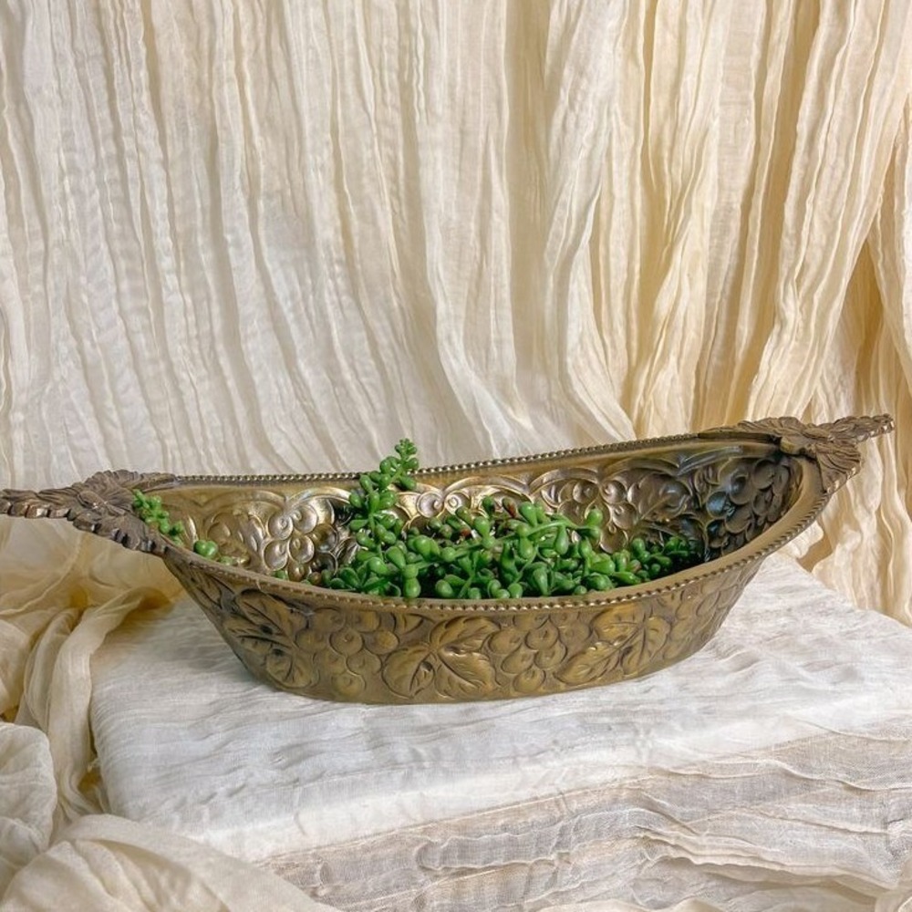 Brass Decorative Bowl with‎ 3D design
